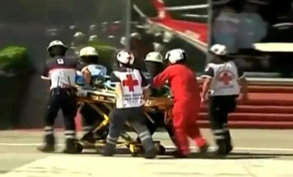 
    Copilul de cinci ani a fost transportat de urgenţă la spital  