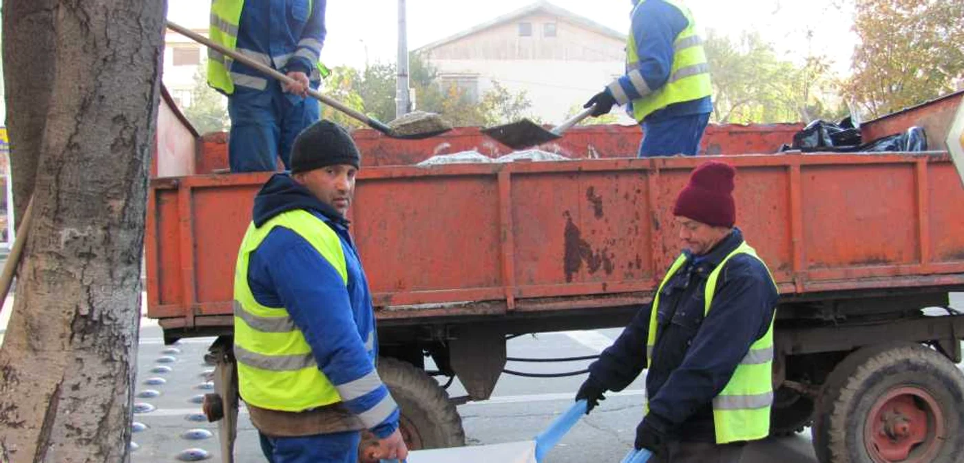 Sacii de  nisip cu sare vor fi amplasaţi la fiecare intersecţie din oraş