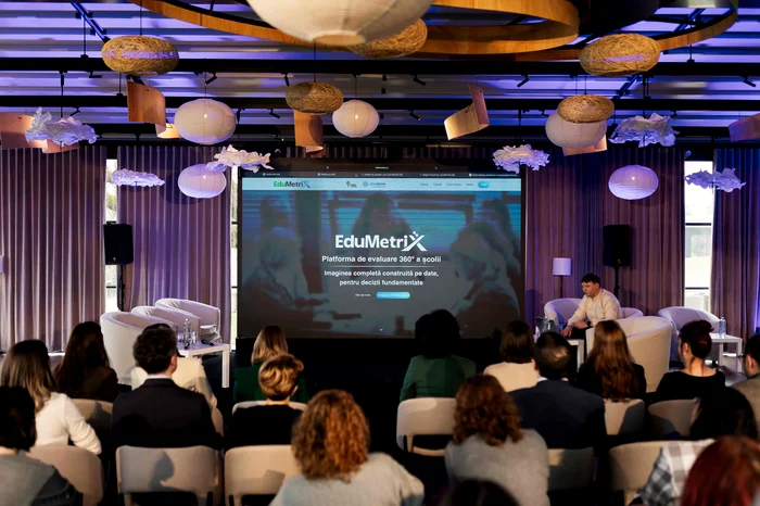 Platforma EduMetriXa fost lansată recent FOTO: AVE