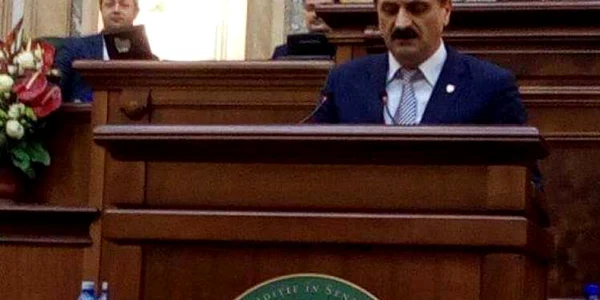 Romulus Bulacu - senator de Vâlcea din 2016 secretarul Comisiei pentru Buget Foto Arhiva personală