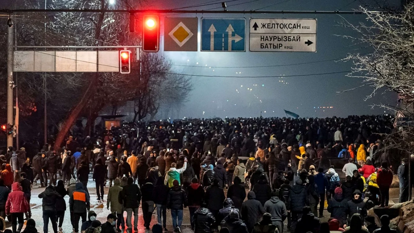 Proteste în Kazahstan, foto: Arhivă Adevărul