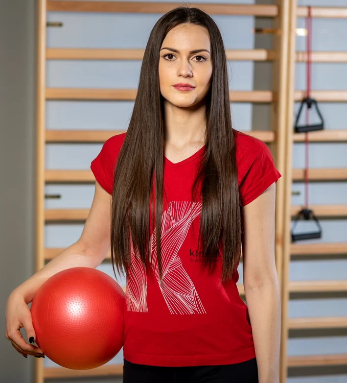 Alexandra Rusu, kinetoterapeut în cadrul Kinetic Sport & Medicine 
