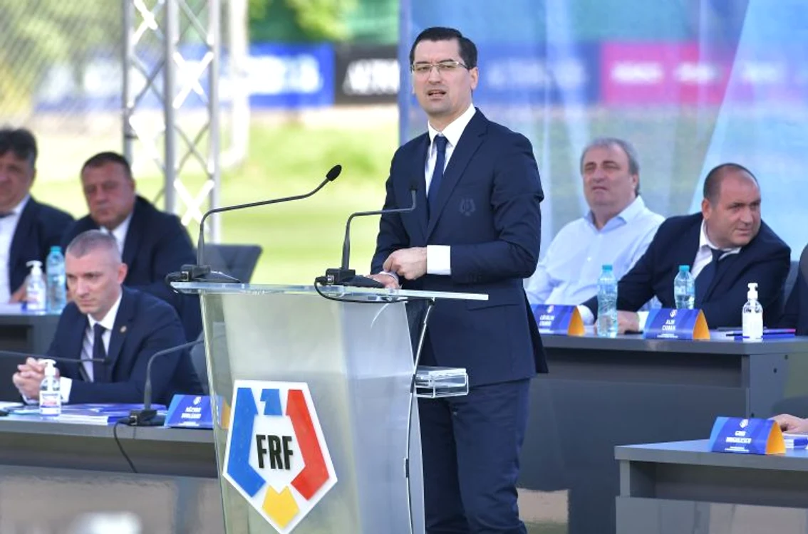 Răzvan Burleanu a fost ales prima dată președintele FRF în 2014 (FOTO: Sportpictures)