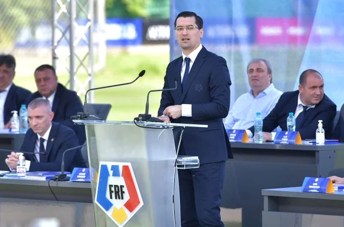 Răzvan Burleanu a fost ales prima dată președintele FRF în 2014 (FOTO: Sportpictures)