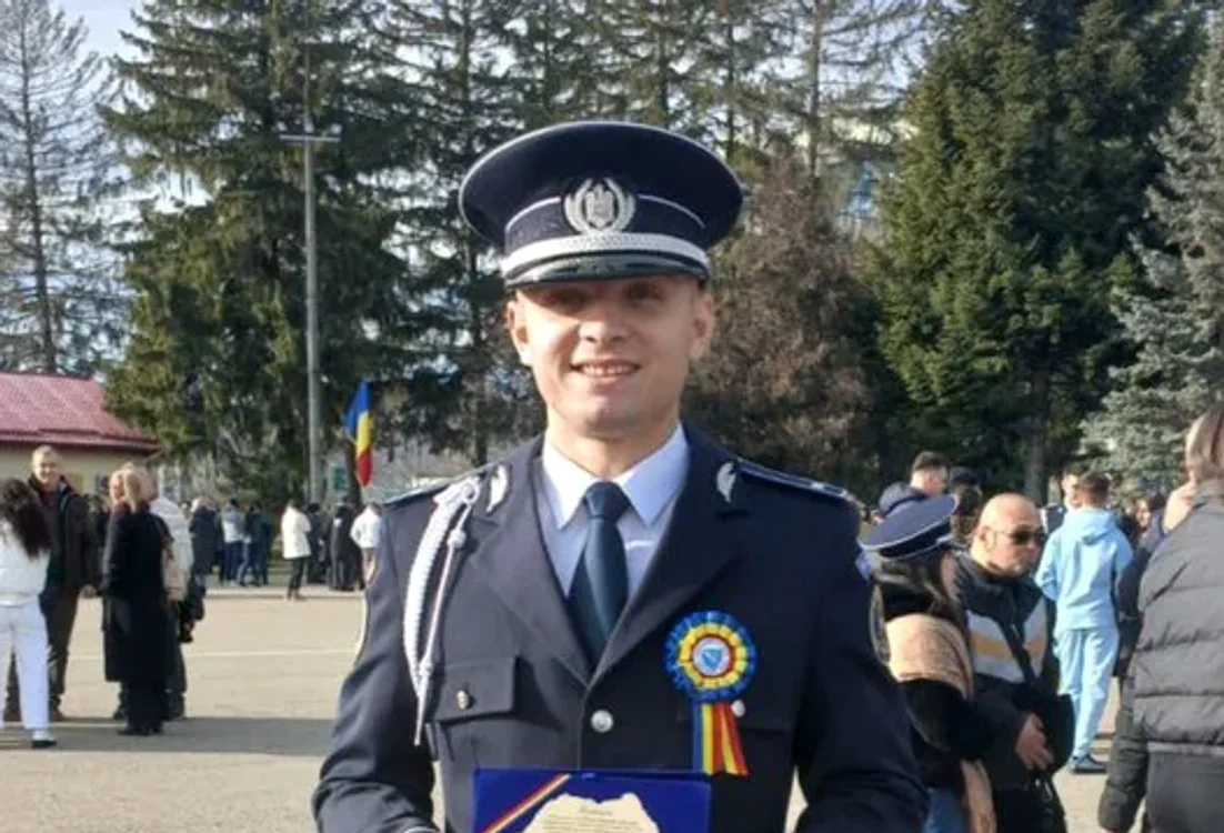 Alexandru lucra la Poliția Transporturi Feroviare FOTO: FB