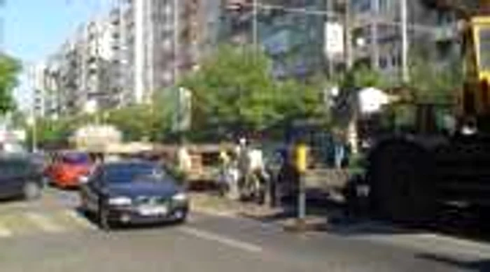 Ploieşti: Trafic îngreunat pe Bulevardul Republicii