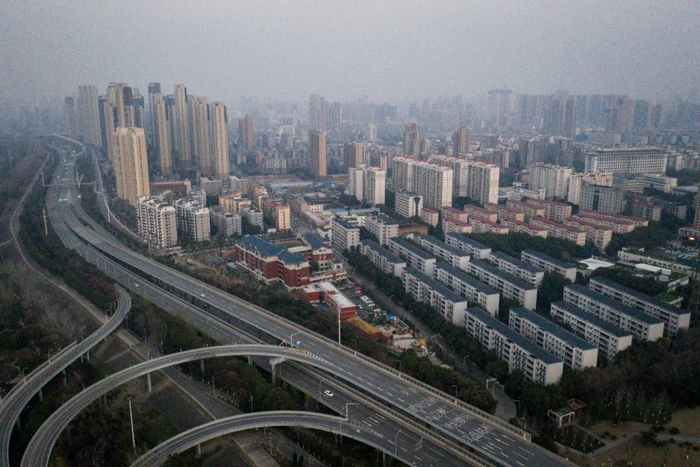 Wuhan, metropola de 11 milioane de locuitori de unde a plecat coronavirusul Covid-19 FOTO Guliver/ Getty Images