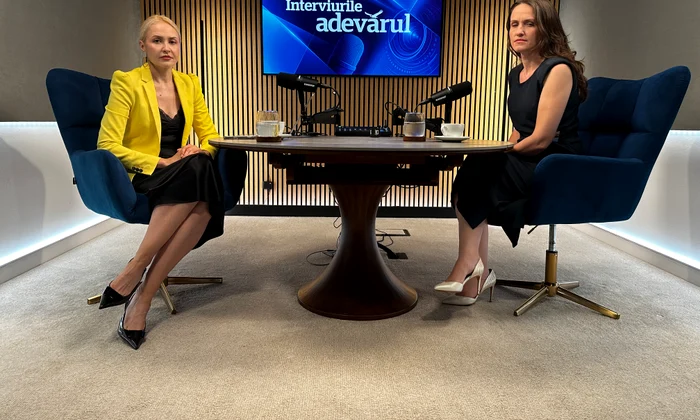 Oana Toiu Ministru de Externe la Interviurile Adevărul 9200 jpeg