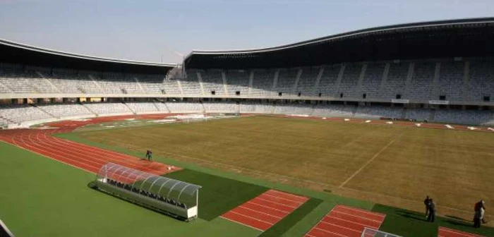 Gazon pe Cluj Arena, martie 2012