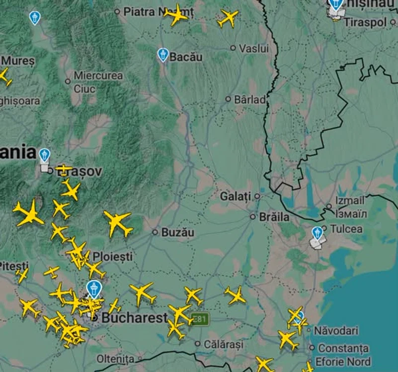 FOTO: Flight Radar