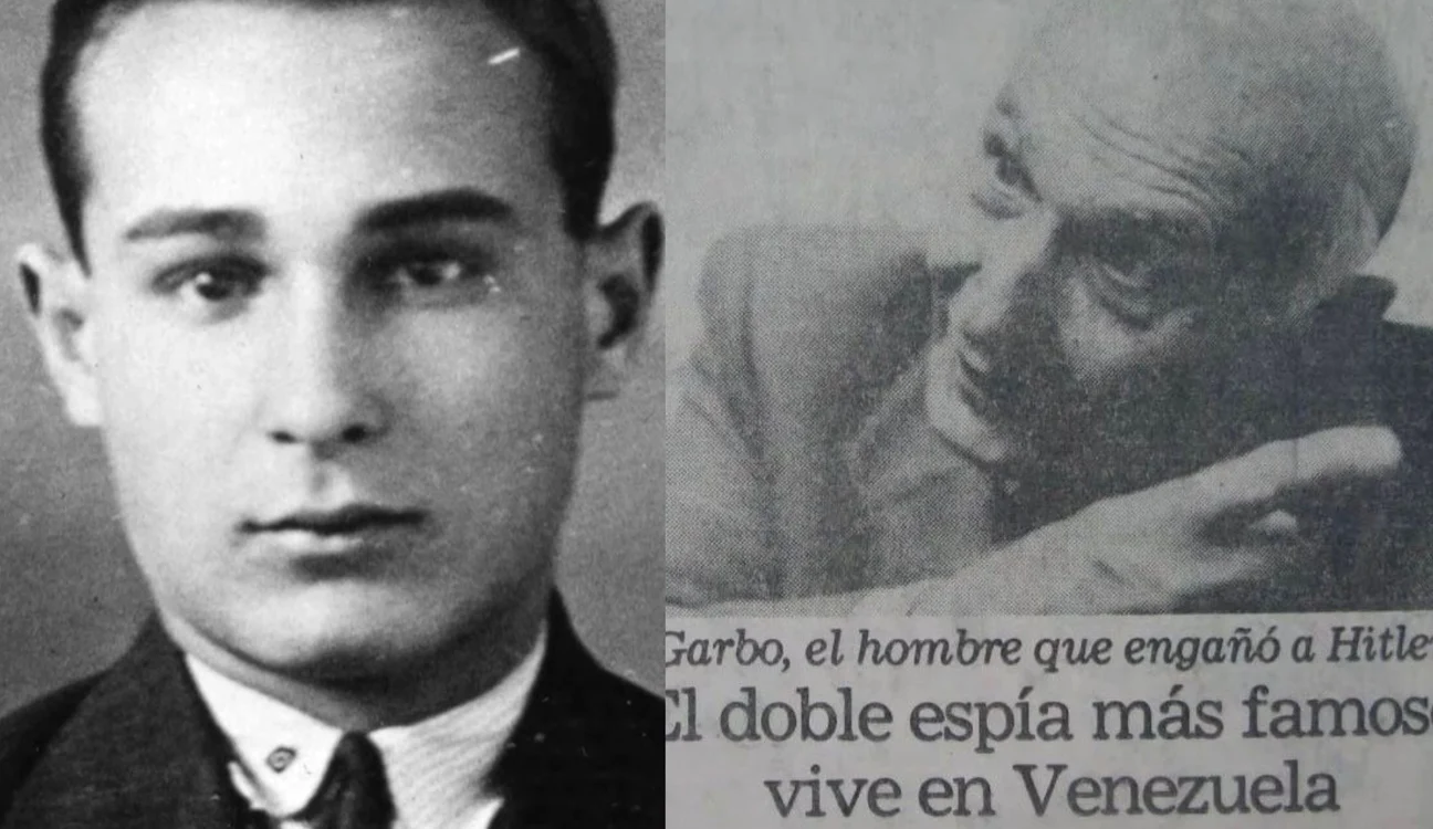 Juan Pujol García, spionul care l-a păcălit pe Hitler / foto: colaj captură video