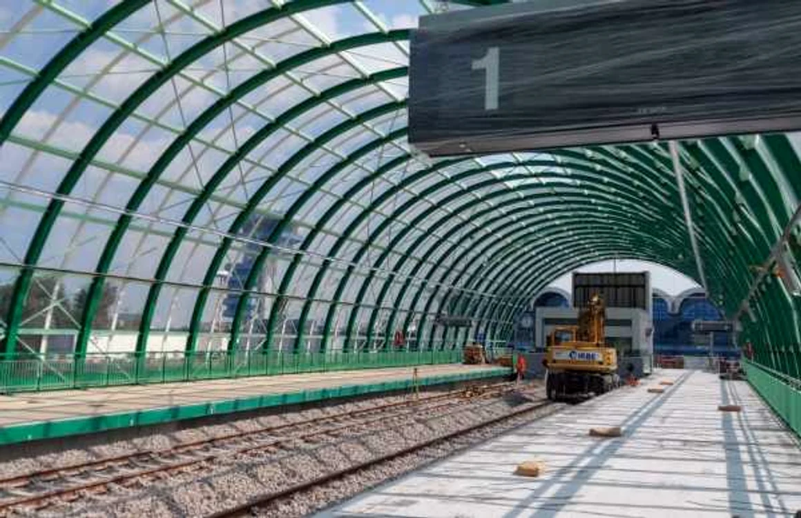 Calea ferată Gara de Nord - Aeroport Henri Coandă Otopeni FOTO CFR Infrastructură