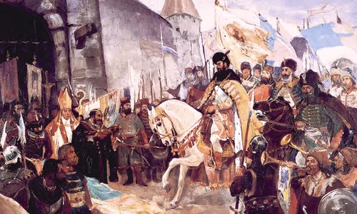 Calendar 6 iulie: 1600   Mihai Viteazul s a intitulat „domn al Țării Românești și Ardealului și a toată țara Moldovei” jpeg