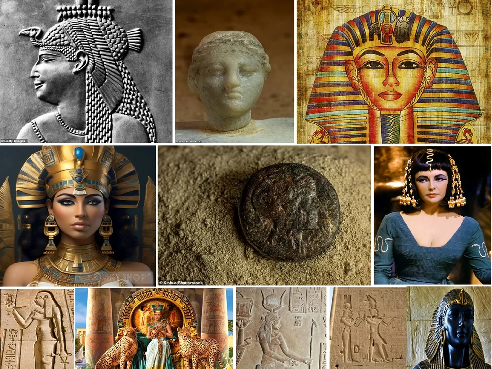 Reprezentări ale Reginei Cleopatra de la imagini clasice la noile descoperiri Colaj DMS