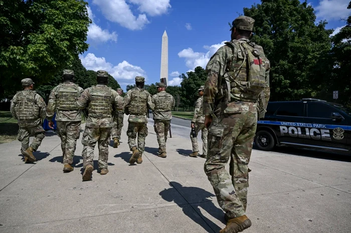 Trei state republicane trimit Garda Națională la Washington FOTO: X