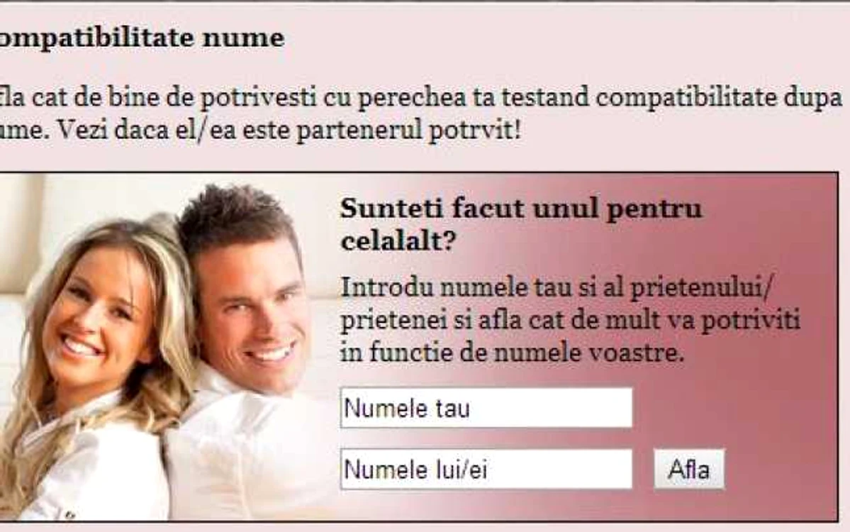 Compatibilitatea în funcţie de nume