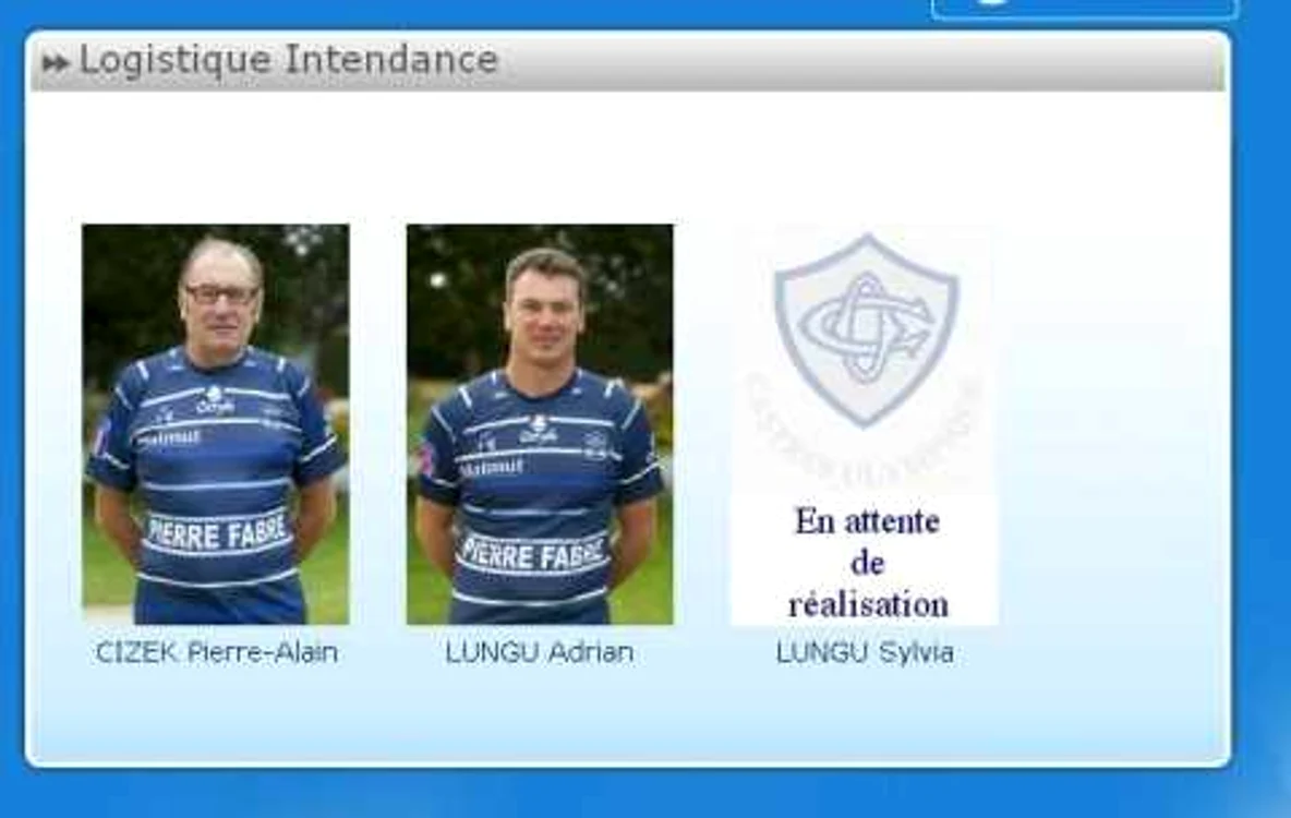 Adrian Lungu răspunde de intendenţă la Castres, alături de soţia lui, Silvia