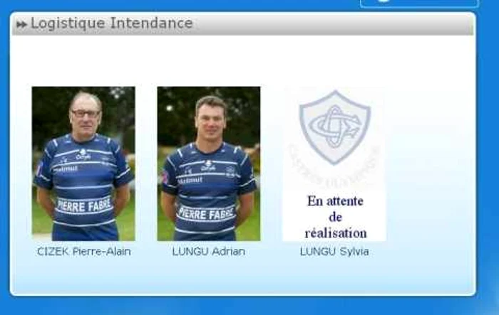 Adrian Lungu răspunde de intendenţă la Castres, alături de soţia lui, Silvia