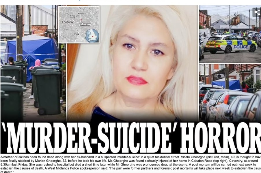 Moarte șocantă a unor români în Marea Britanie. Crimă și sinucidere într-o familie cu șase copii 