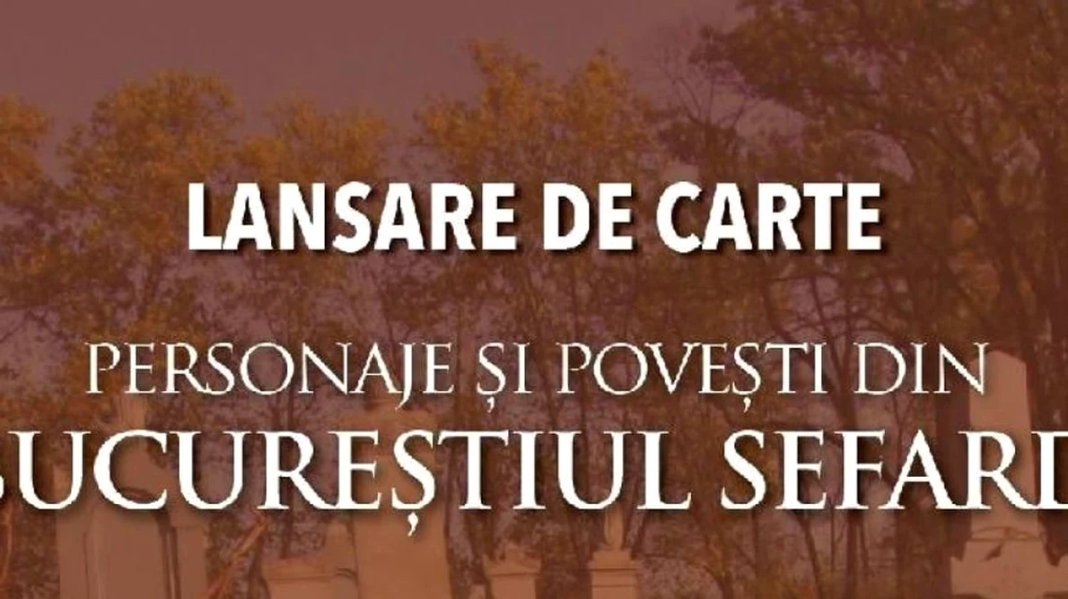 Lansare "Personaje și povești din Bucurestiul Sefard" jpeg