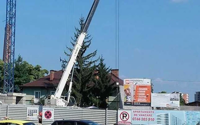 Blocul dezvoltatorului imobiliar Sc Titidan se ridică în zona centrală a Piteştiului, pe b-dul IC Brătianu