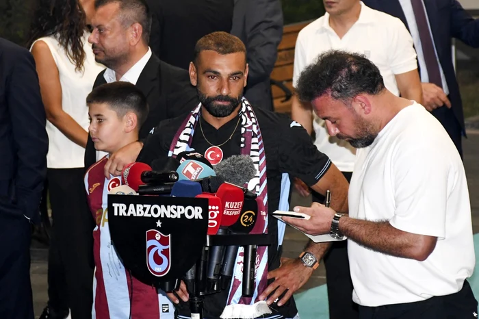 Salah a avut parte de o primire deosebită în Turcia (Foto: EPAImages)