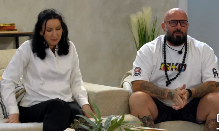 Cătălin Zmărăndescu și soția Luiza, la Power Couple” foto: Facebook 