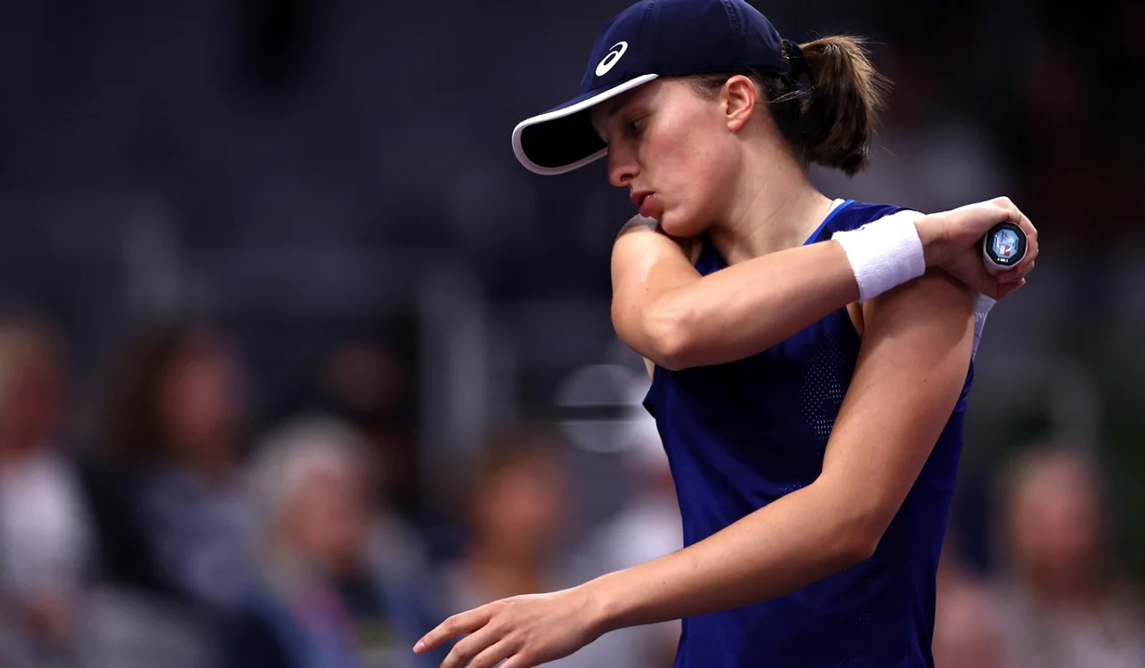 Iga Świątek a părăsit Turneul Campioanelor în semifinale (FOTO: Getty Images)
