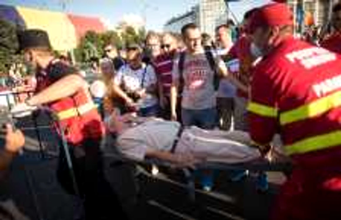 Victime protest diaspora 10 august 2018 / FOTO Inquam Photos / Ştefan Sandu