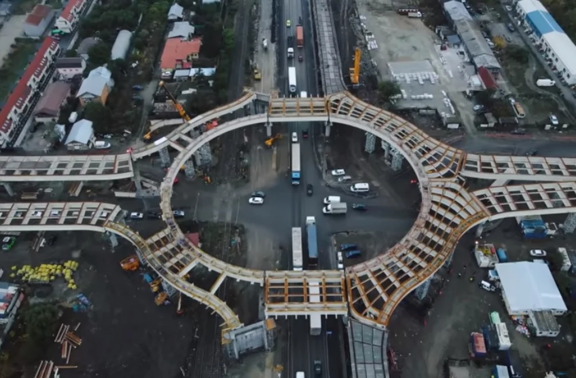 Pasajul Domneşti costă aproape 100 de milioane de lei FOTO Captură video Facebook