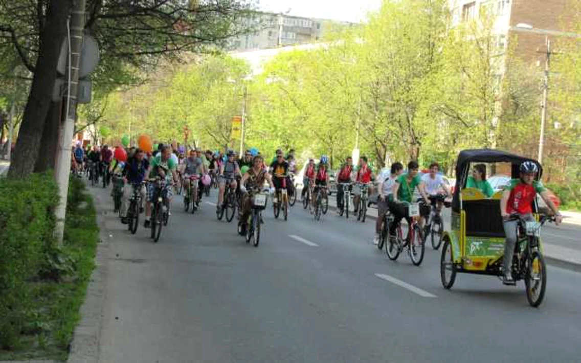 Pedalarea de primăvară la Timişoara