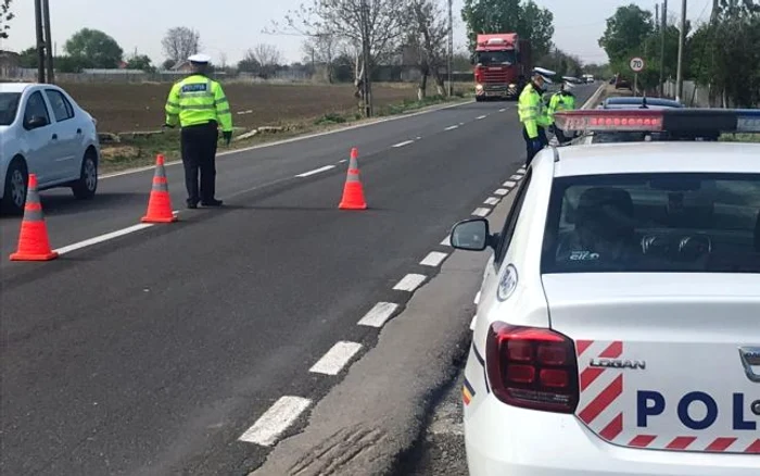 politisti trafic control verificari coronavirus Braila 7