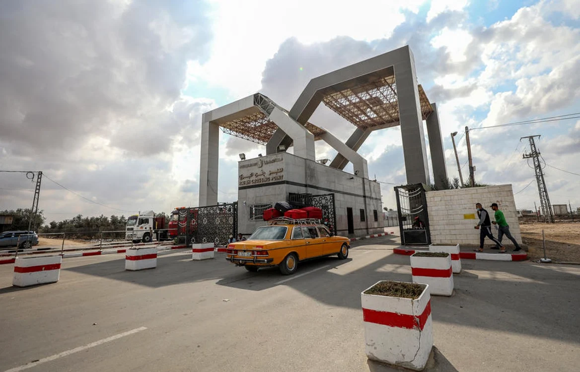 Punct frontieră Rafah FOTO: EPA-EFE (Arhivă)