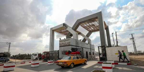 Punctul vamal Rafah FOTO EPA-EFE
