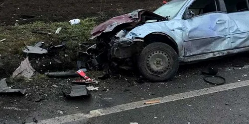 Accident Suceava. FOTO ISU Suceava