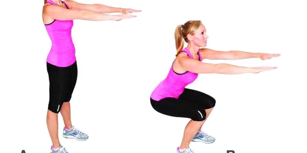Cele mai simple exerciţii pentru slăbit Genuflexiuni 