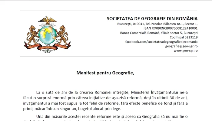 manifest srg geografie