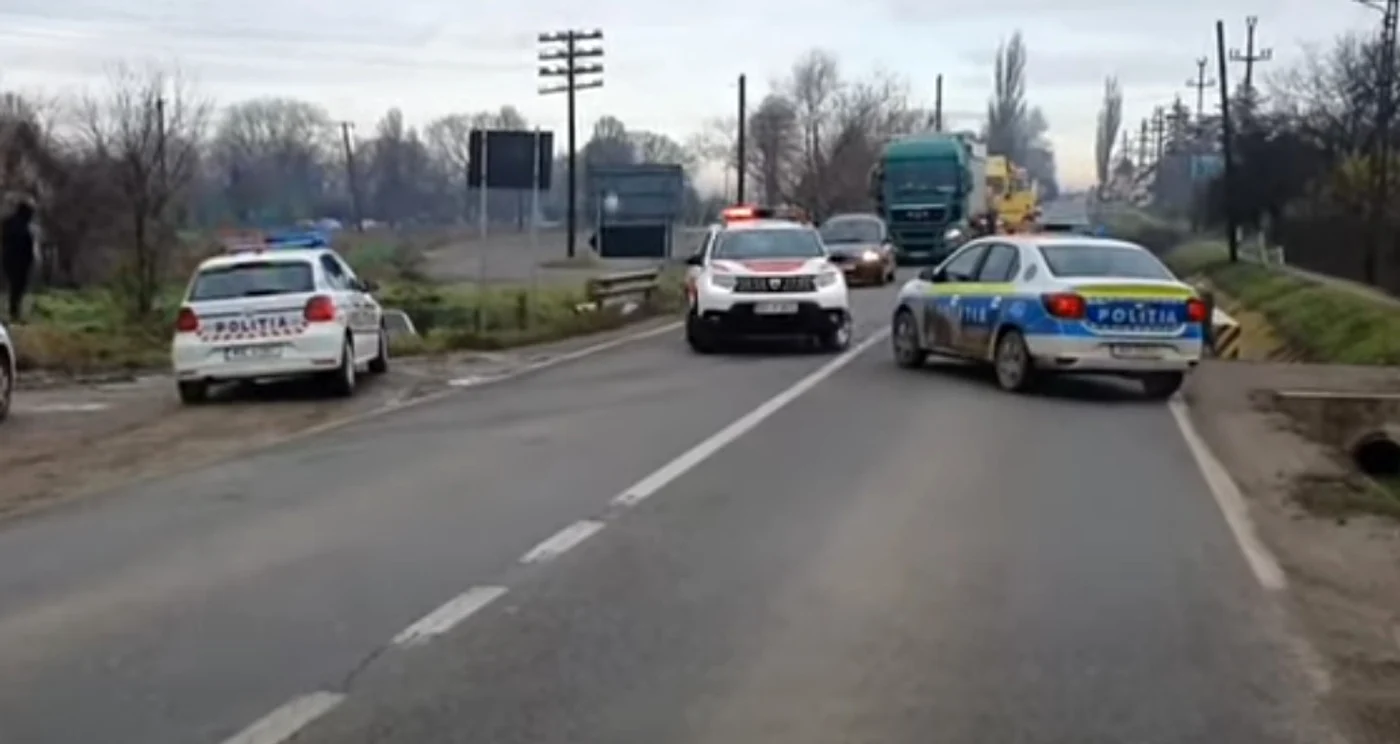 Șoferul a fost oprit în urma unui blocaj Foto: Captura Youtube