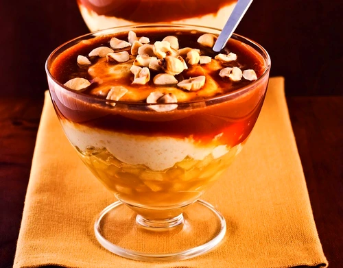desert cu pere si sos caramel jpeg