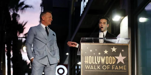 daniel craig walk of fame rami malek foto epa efe