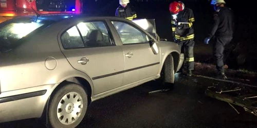 slobozia accident cu 3 raniti pe DN21 FOTO ISU ialomita