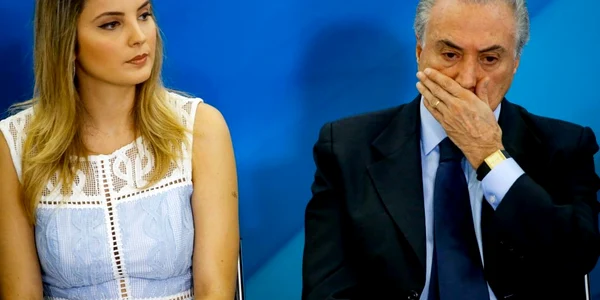 Marcela si Michel Temer FOTO EPA