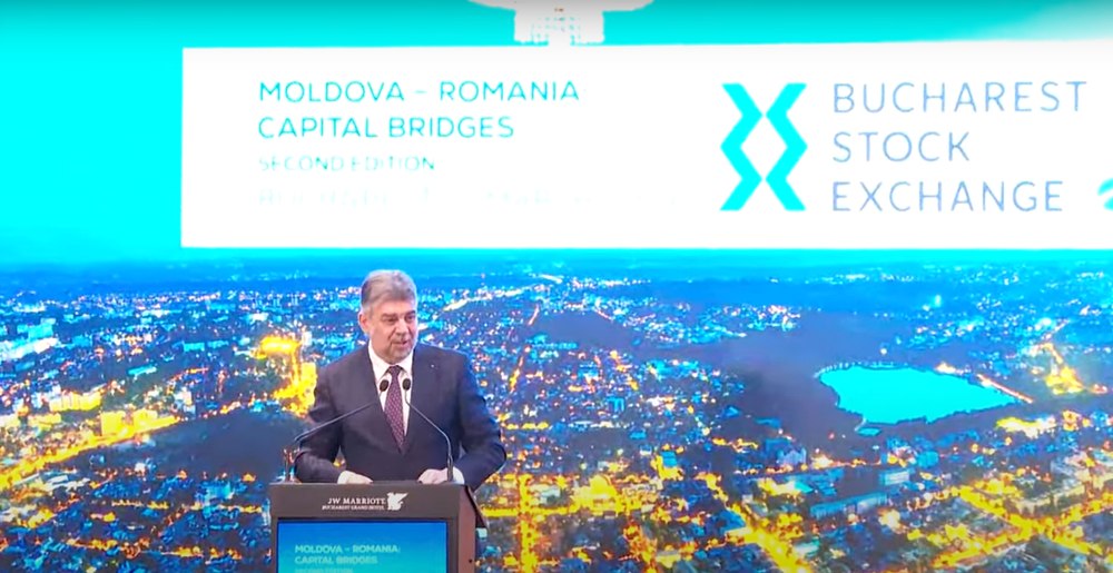 Ciolacu, la Forumul Moldova - România: E timpul podurilor de beton, dublate de cele comerciale și de capital