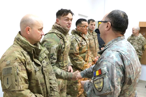 Exerciții militare în poligonul Smârdan FOTO: Eugen Mihai