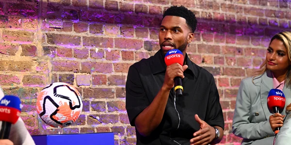 Daniel Sturridge și Melissa Reddy pe postul Sky Sports în Londra Anglia FOTO Getty Images jpg