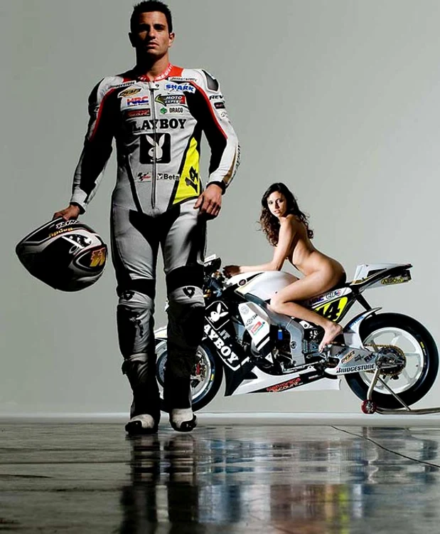Randy de Puinet si amoreza sa s-au cunoscut la o cursa de motociclism