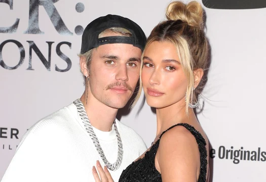 Pe locul doi s-au clasat Justin Bieber și soția lui, Hailey / Foto: Arhiva Click!