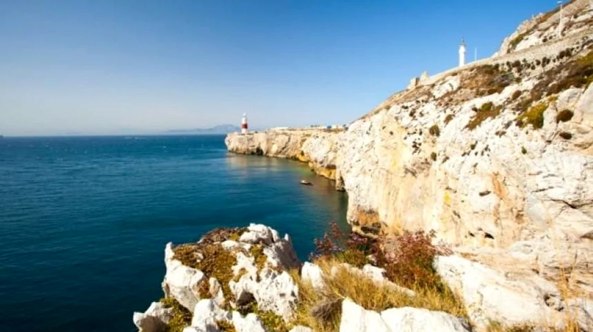 Gibraltar, stânca lui Hercules Mica Britanie de pe coasta Spaniei jpeg
