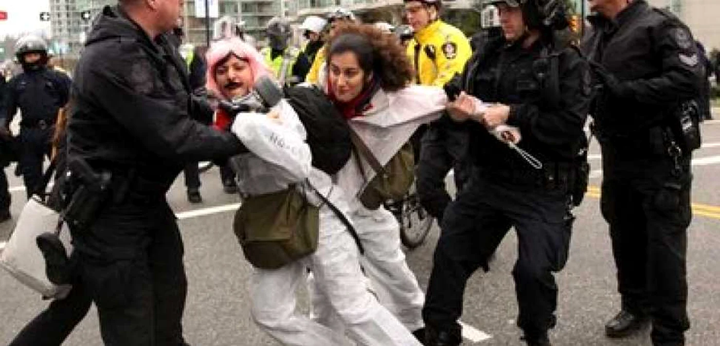 Protest la Vancouver