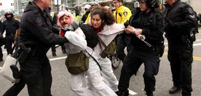 Protest la Vancouver